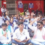 रांची यूनिवर्सिटी में NSUI का क्लस्टर सिस्टम पर बवाल