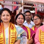महाराष्ट्र दौरे पर सिद्धिविनायक मंदिर पहुंचीं कल्पना सोरेन