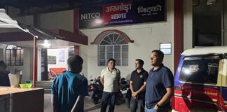 रांची में देर रात SSP का औचक निरीक्षण