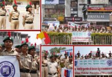 रांची में NCC की तंबाकू मुक्त जागरूकता रैली