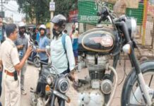 रांची में मोडिफाइड वाहन वालों पर पुलिस की बड़ी कार्रवाई