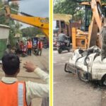 रांची में अतिक्रमण पर निगम का एक्शन