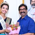 CM हेमंत से मिलीं मिस यूनिवर्स झारखंड 2026 दीपाली रिया