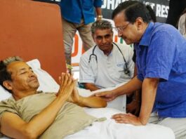 जंतर-मंतर पहुंचे केजरीवाल, वांगचुक को शिक्षा मंत्री बनाने की मांग