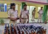 रांची के धुर्वा में अवैध शराब के खिलाफ पुलिस का बड़ा एक्शन
