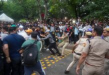 CJP के ‘संसद चलो मार्च’ में बवाल, पुलिस का बड़ा एक्शन