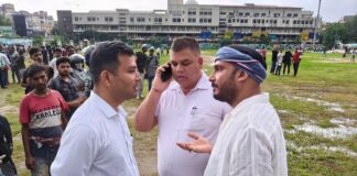 रांची आंदोलन पर बड़ी पहल, जयपाल सिंह स्टेडियम पहुंचे SDO-ADM
