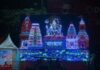 देवघर श्रावणी मेले में भव्य लाइटिंग बनी आकर्षण का केंद्र
