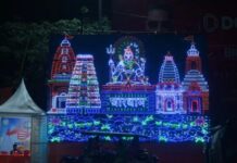 देवघर श्रावणी मेले में भव्य लाइटिंग बनी आकर्षण का केंद्र