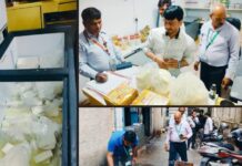 रांची में मिलावटी पनीर का भंडाफोड़, रातू रोड की मां डेयरी पर खाद्य विभाग का छापा