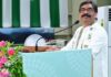 CM सोरेन ने मोरहाबादी में पुलिसकर्मियों को किया सम्मान