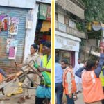 रांची में चला नगर निगम का बुलडोजर, सामान जब्त