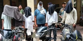 रांची में सदर अस्पताल से बाइक चोरी का खुलासा, 6 आरोपी गिरफ्तार