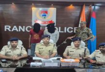 रांची में 15.70 लाख की सिगरेट चोरी, 2 आरोपी गिरफ्तार