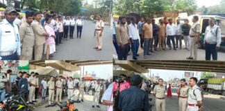 रांची ट्रैफिक पुलिस का 7 दिवसीय अभियान शुरू, 1500 लोगों को किया जागरूक