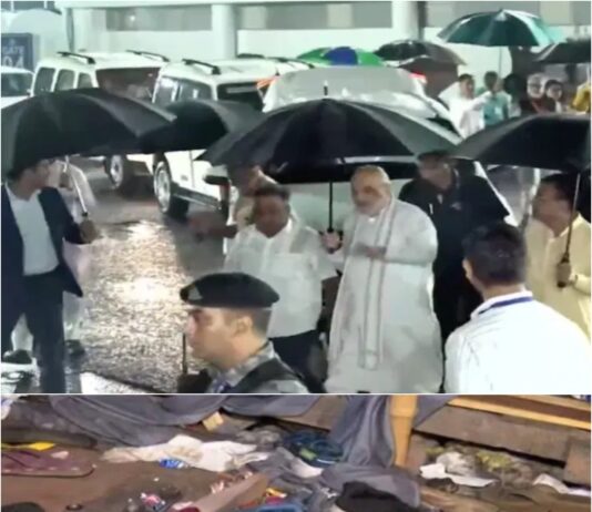 कोलकाता हादसे पर घिरी BJP, एक तरफ भगदड़, दूसरी तरफ अमित शाह का स्वागत